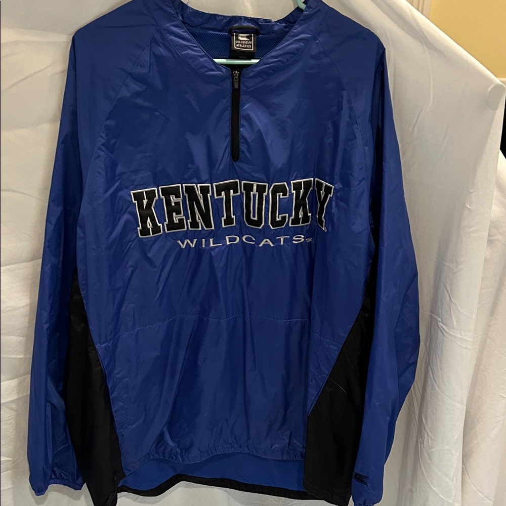 Colosseum Kentucky Wildcats Blue Pullover